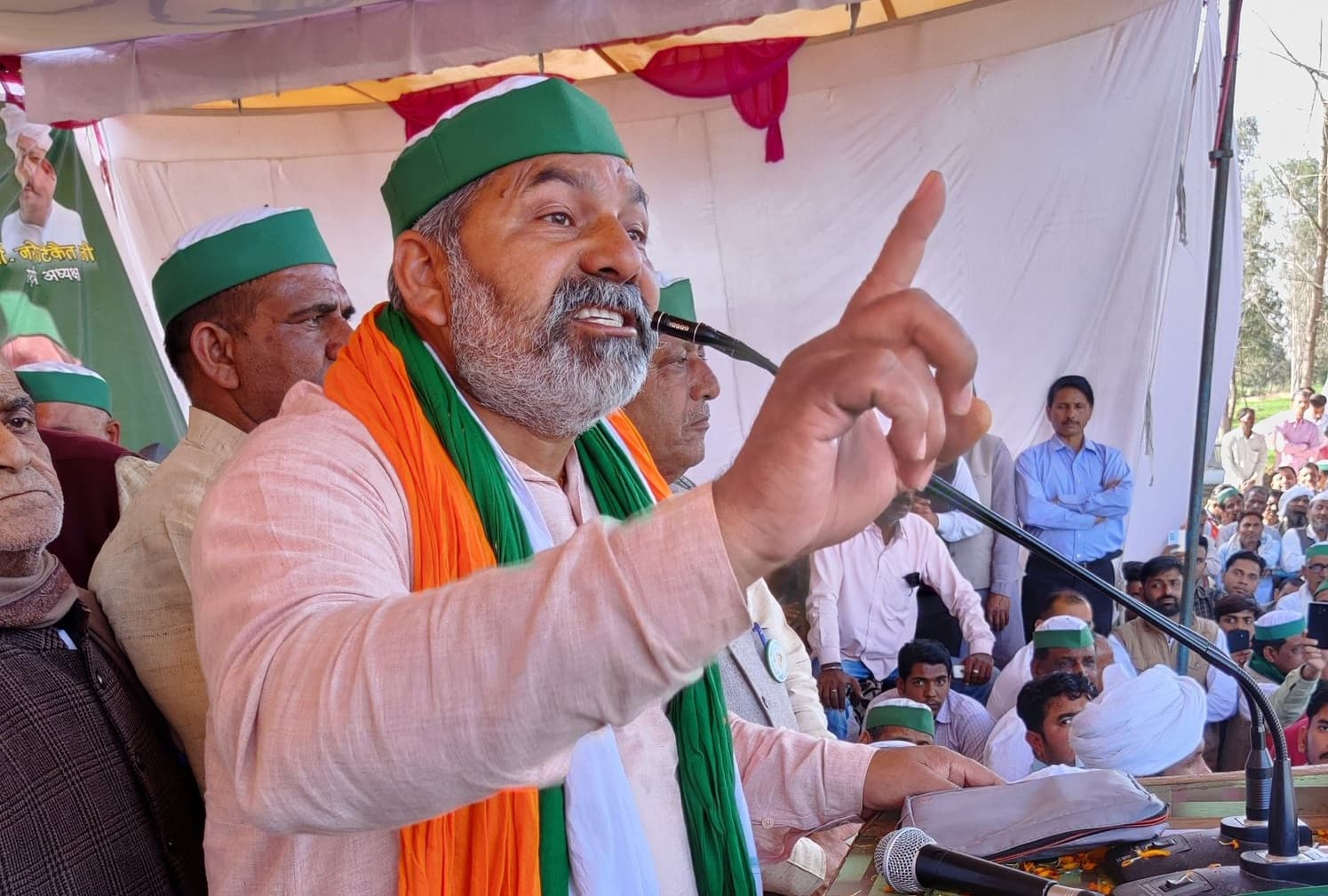 किसान नेता राकेश टिकैत की महापंचायत में बढ़ी मांग, बोले-अब MSP सहित महंगाई, बेरोजगारी आदि पर भी करेंगे चर्चा