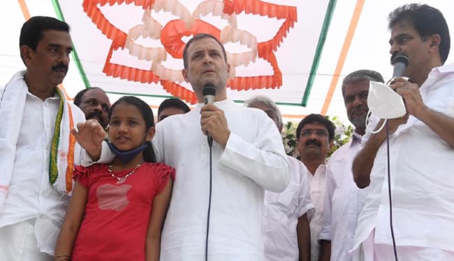 Kerala Assembly Elections : राहुल गांधी ने केरल में जनसभा को किया संबोधित, कहा- हमने अनुभवी युवाओं को पार्टी से जोड़ा