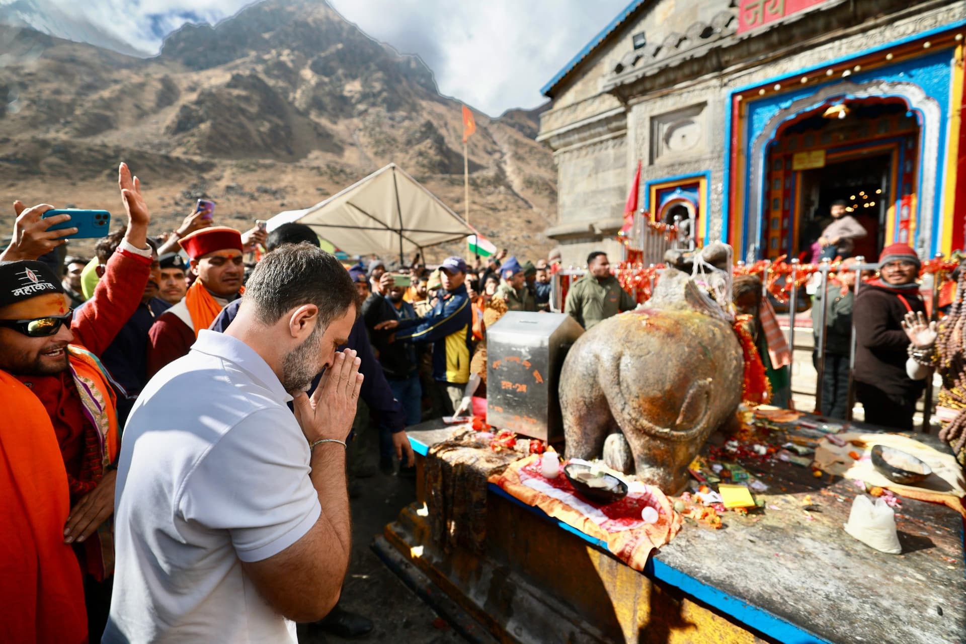 PHOTOS : चुनाव से पहले शिव की शरण में राहुल गांधी! हर-हर महादेव कहते हुए पहुंचे केदारनाथ, देखें वीडियो