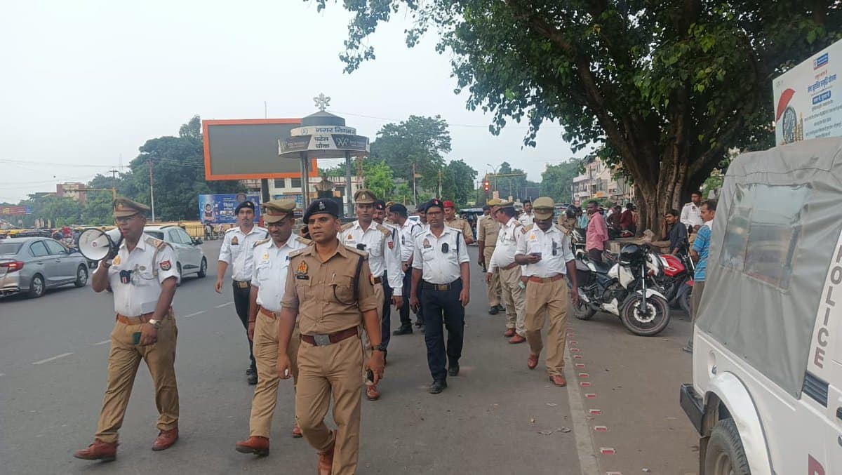 गोरखपुर में 26 अक्तूबर तक इन रास्तों पर प्रवेश वर्जित, यातायात पुलिस ने लागू किया रूट डायवर्जन, जानें डिटेल