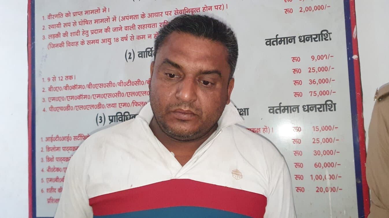 UP के बुलंदशहर में बाइक सवार अधेड़ ने छात्रा से की छेड़छाड़, CCTV में कैद हुई घटना, पुलिस ने 1 घंटे में दबोचा