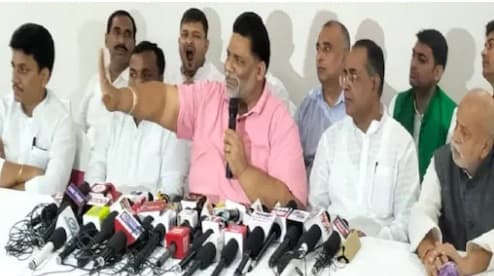 पप्पू यादव ने दिया कांग्रेस को समर्थन, भक्तचरण दास बोले- बिहार में अब टूट चुका महागठबंधन