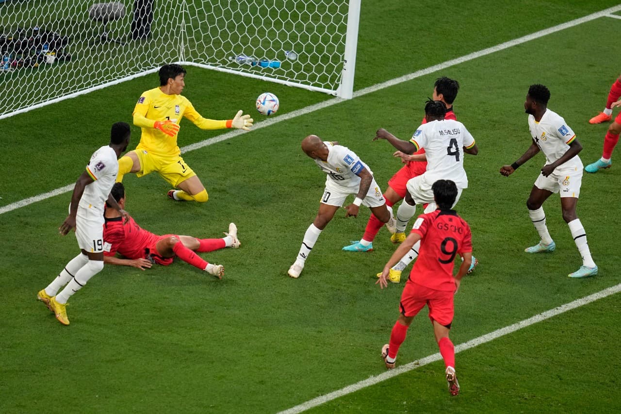 FIFA World Cup: कुदूस के दो गोल से घाना ने दक्षिण कोरिया को हराया, कैमरून और सर्बिया का मैच ड्रॉ