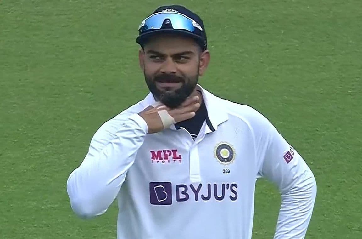 रवींद्र जडेजा के बाद विराट कोहली पर भी छाया फिल्म पुष्पा का खुमार, अल्लू अर्जुन के अंदाज में मनाया जश्न