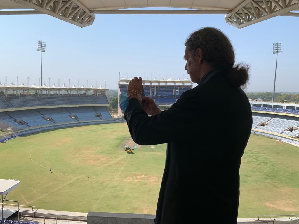 भारत में जर्मनी के राजदूत वाल्टर जे लिंडनर ने किया JSCA क्रिकेट स्टेडियम का दौरा, जमकर की तारीफ