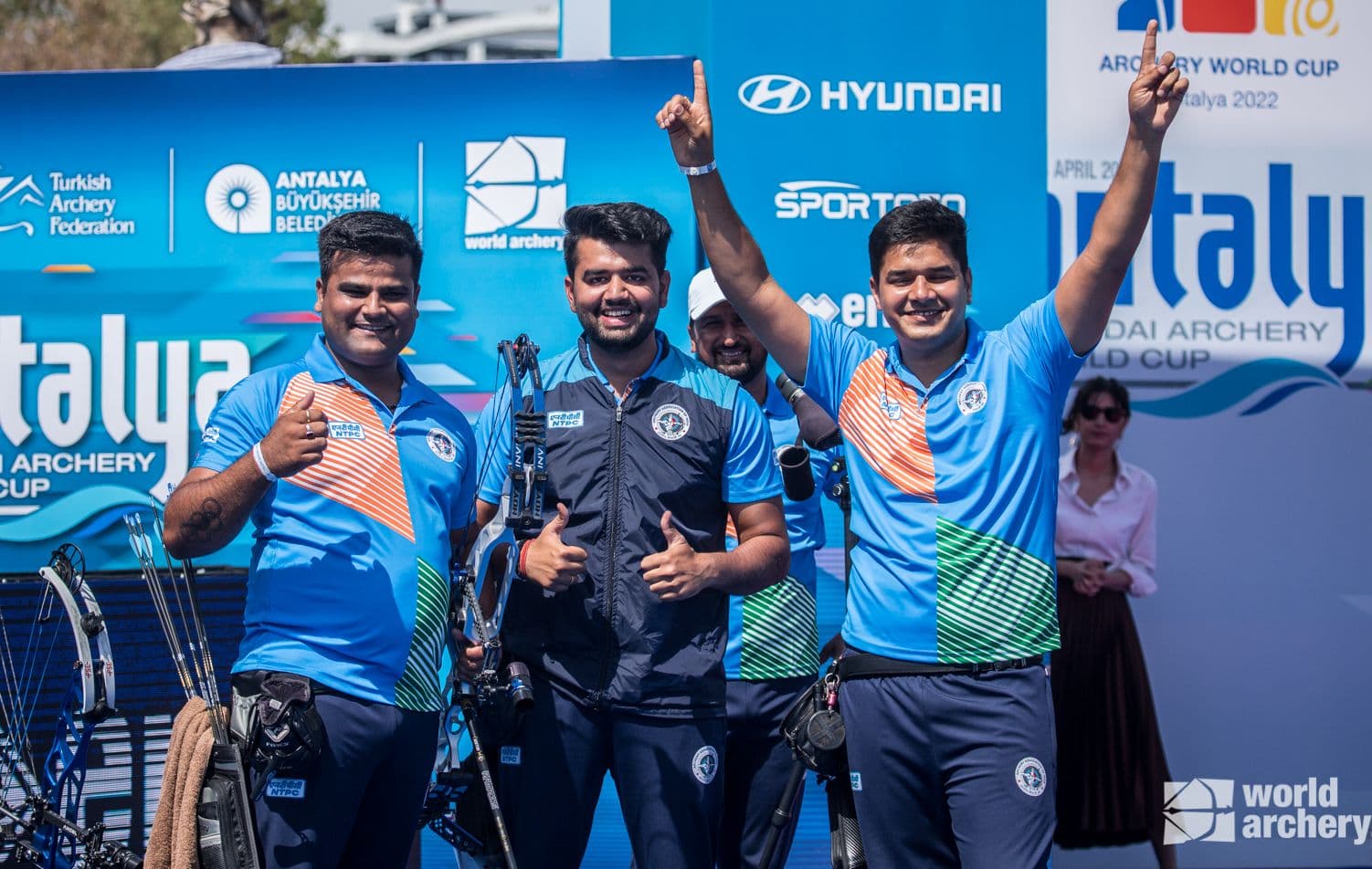 World Cup Archery: भारत की ‘कंपाउंड' पुरुष टीम ने जीता गोल्ड मेडल, चमके अभिषेक, रजत और अमन