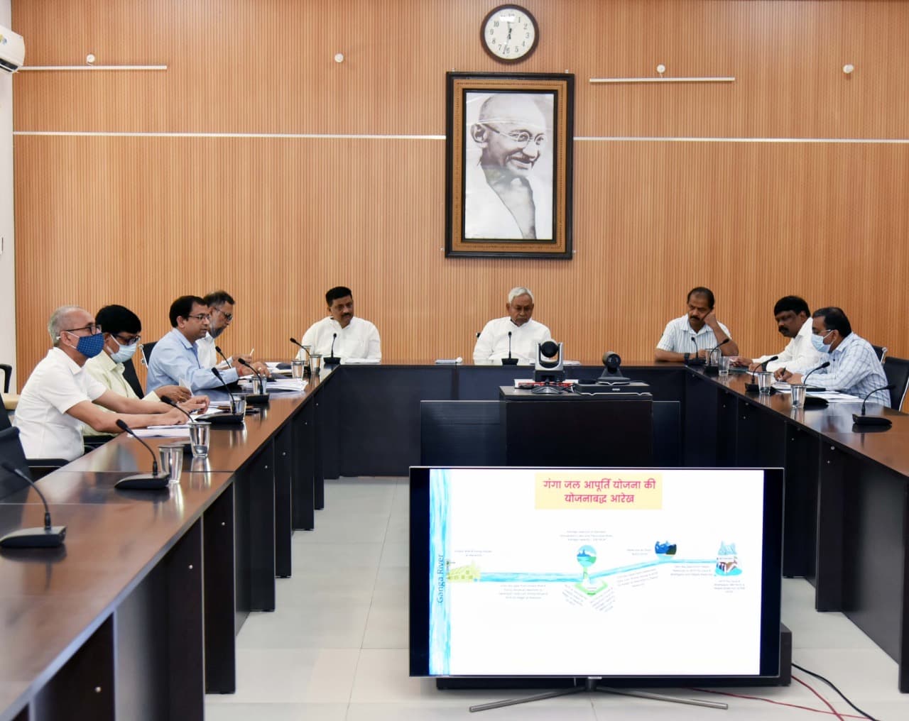 बिहार में छोटी-छोटी नदियों को पहले जोड़ें, बोले नीतीश कुमार- गंगा जल आपूर्ति योजना में न हो देरी