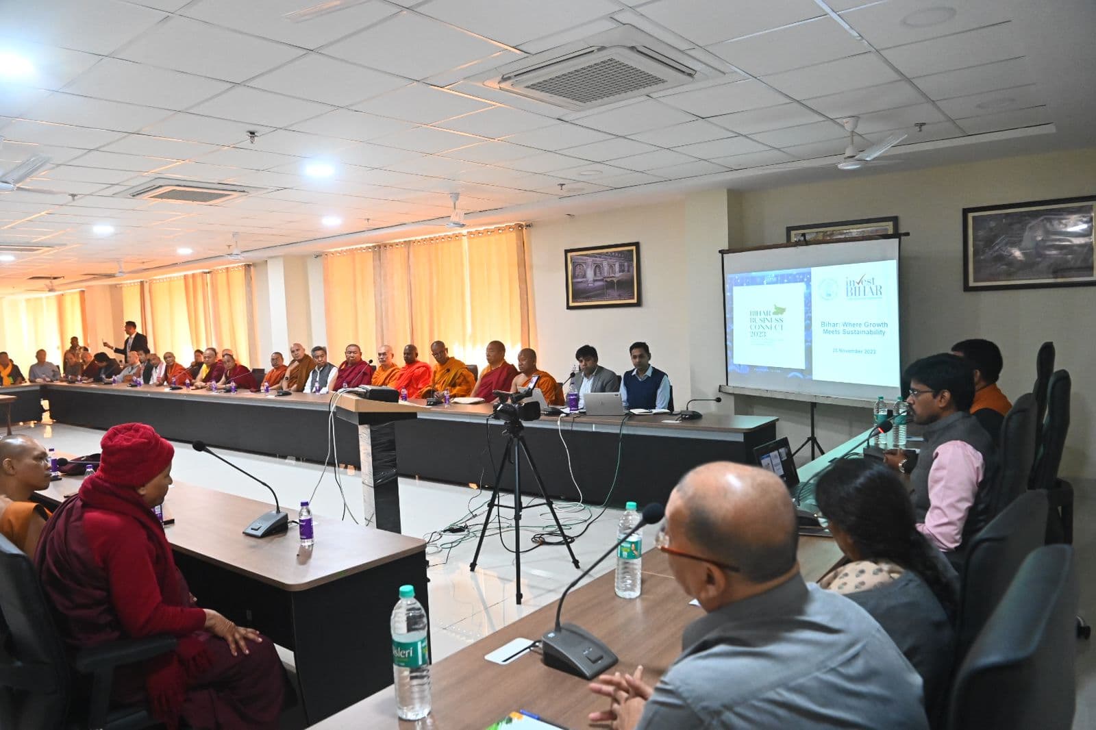 बिहार बिजनेस कनेक्ट 2023: विदेशी निवेशकों को बिहार में उद्योग लगाने के लिए प्रेरित करेंगे बौद्ध भिक्षु