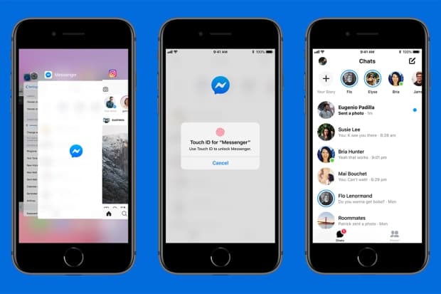 Facebook Messenger की पर्सनल चैट को फेस और फिंगरप्रिंट लॉक से छिपा सकेंगे आप