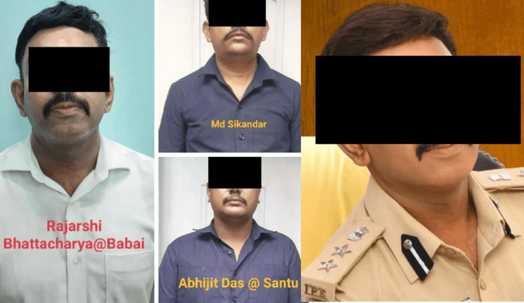 बंगाल में फिर दो सहयोगियों के साथ दबोचा गया फर्जी आइपीएस अधिकारी