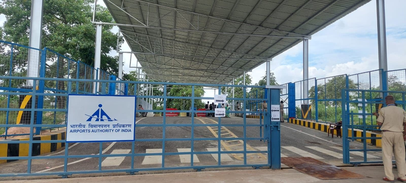 दरभंगा एयरपोर्ट का नया रास्ता खुला, चार माह पहले हुआ का उद्घाटन, पार्किंग की सुविधा भी जल्द