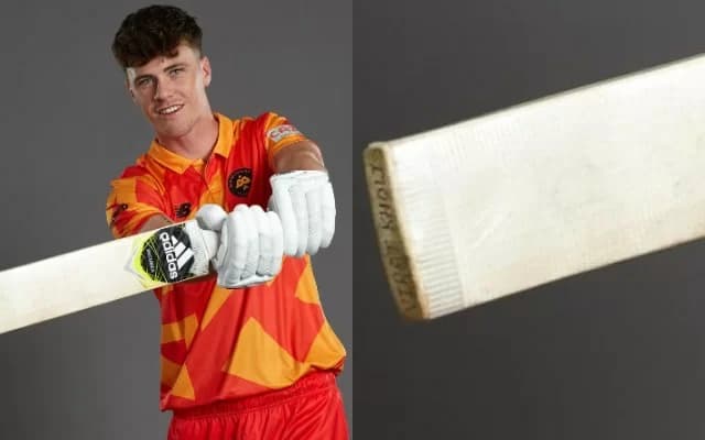 विराट कोहली का जबरदस्त फैन निकला यह कीवी खिलाड़ी, अपने बल्ले पर ही लिख डाला भारतीय कप्तान का नाम