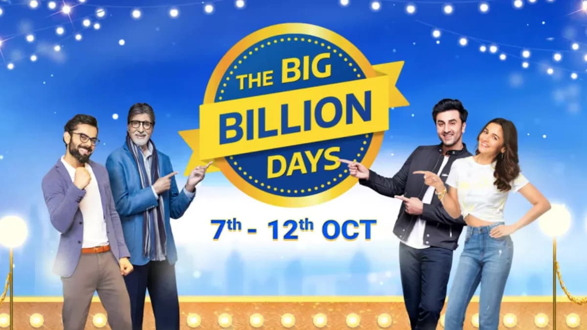 Flipkart Big Billion Days सेल 7 अक्टूबर से होगी शुरू, जानिए इस बार क्या होगा खास Flipkart Big Billion Days सेल 7 अक्टूबर से होगी शुरू, जानिए इस बार क्या होगा खास
