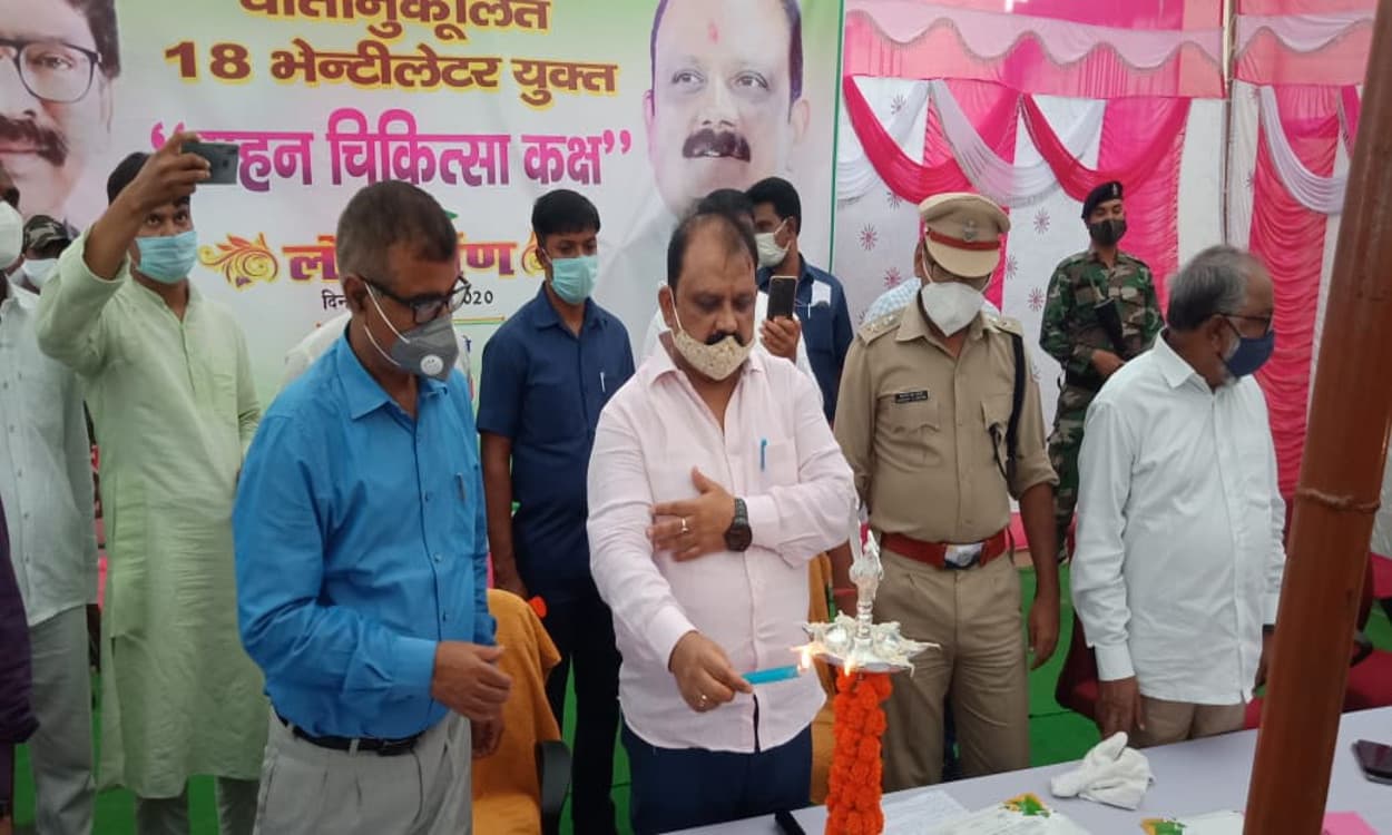 गढ़वा सदर अस्पताल को मिला वेंटिलेटर युक्त 18 आईसीयू, मंत्री ने बतायी बड़ी उपलब्धि