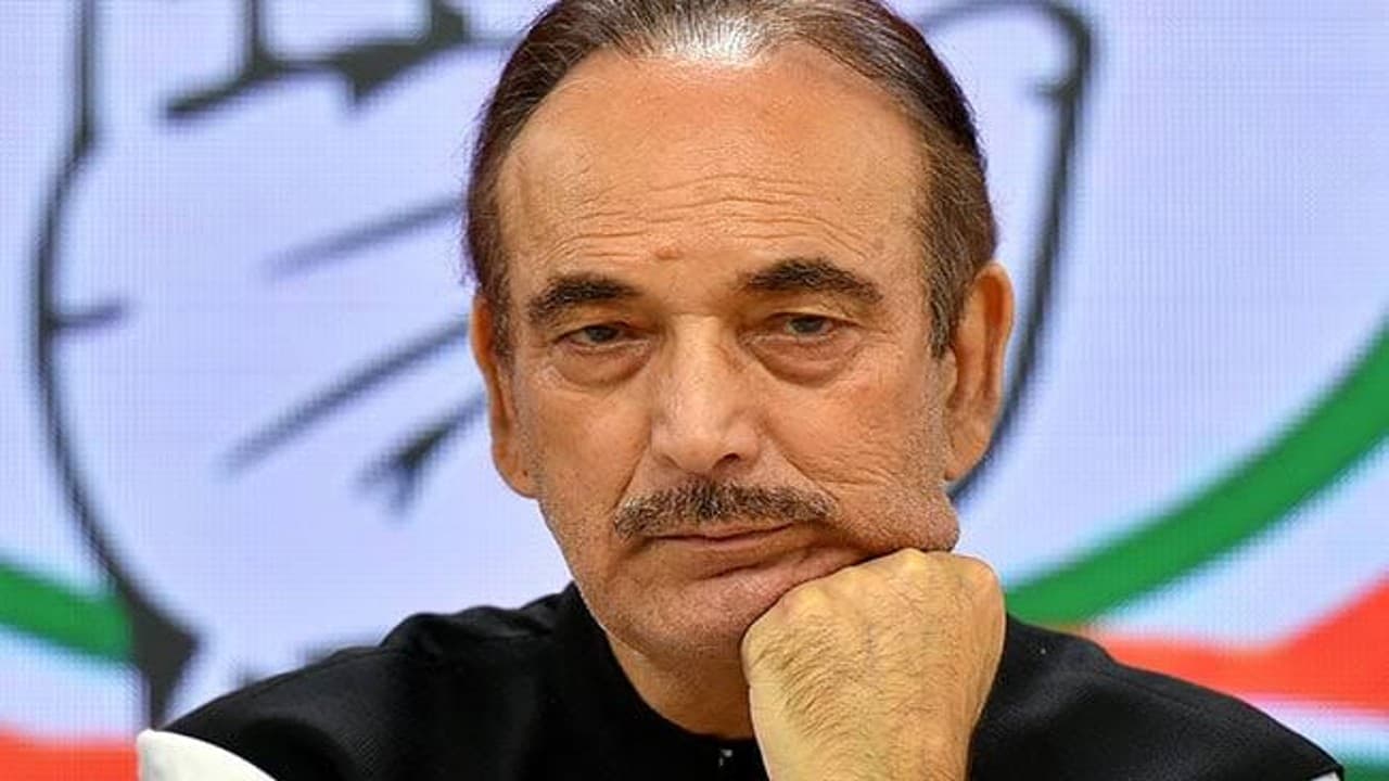 कांग्रेस को G-23 का झटका : गुलाम नबी आजाद ने प्रचार समिति का अध्यक्ष बनने से किया इनकार