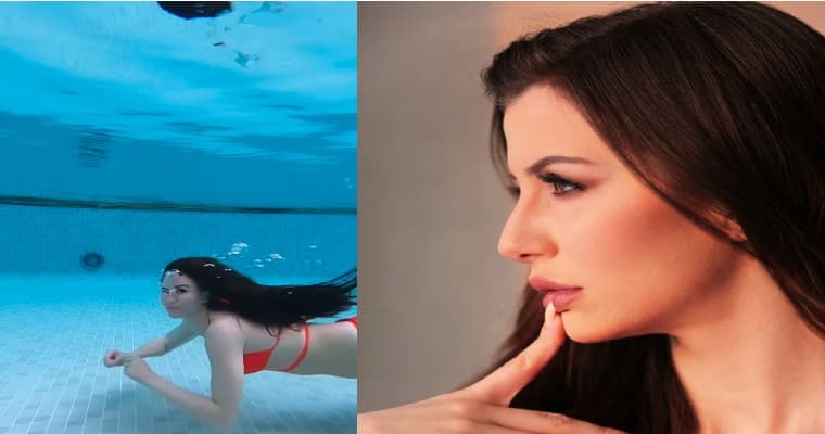 ऑरेंज बिकनी में अंडर वाटर स्वीमिंग करती दिखीं Arbaz Khan की गर्लफ्रेंड Giorgia Andriani
