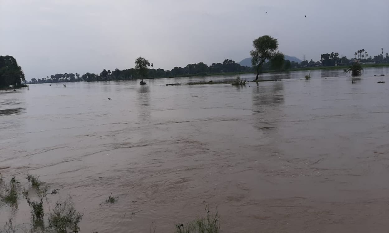 भारी बारिश से इस शहर का जनजीवन अस्त-व्यस्त, पहाड़ी नदियों के जलस्तर में वृद्धि