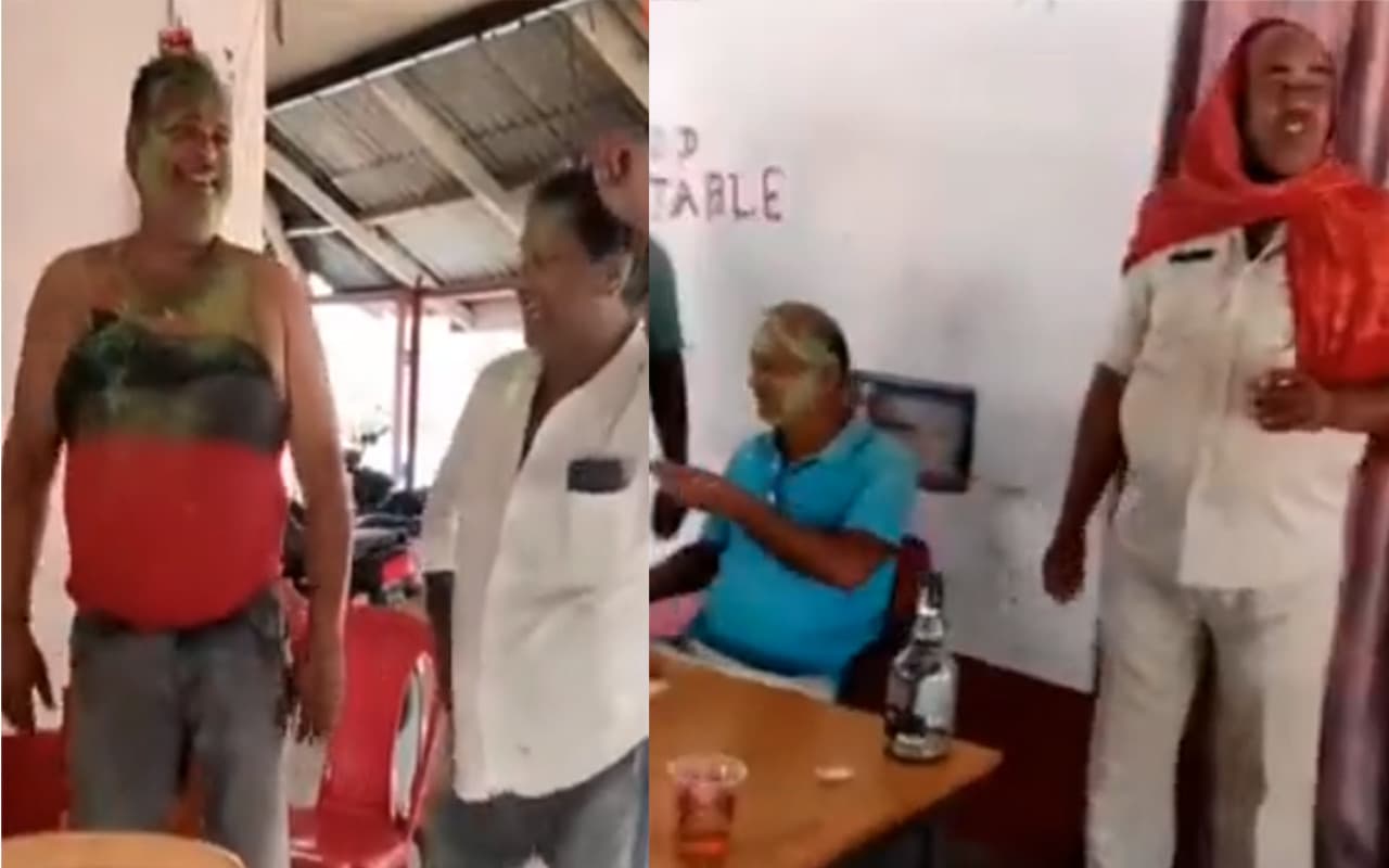 Jharkhand News: होली में जाम छलका रहे पुलिस कर्मियों का वीडियो वायरल, गोड्डा एसपी ने 5 को किया सस्पेंड