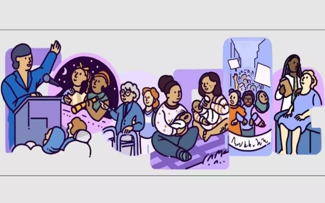International Womens Day: महिलाओं के सम्मान में बना आज का खास Google Doodle