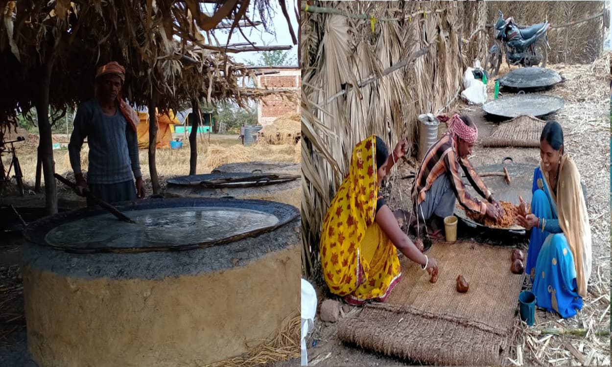 Makar Sankranti 2021 : बड़कागांव की ढेला व रावा गुड़ की है अद्भुत मिठास, बढ़ी मांग