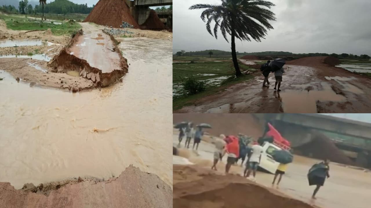 Cyclone Yaas Update News : लगातार बारिश से गुमला जिले में भारी नुकसान, दर्जनों घर ध्वस्त, चैनपुर में डायवर्सन बहा, राहत कार्य में जुटी NDRF की टीम