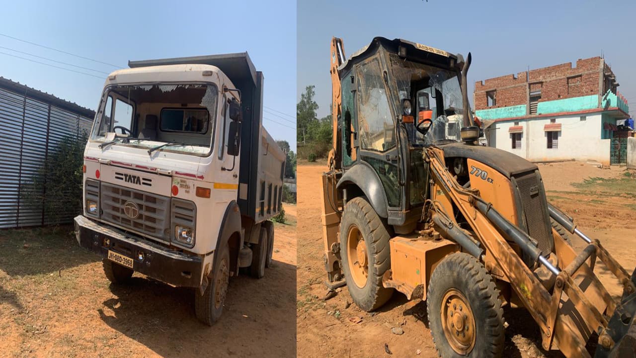 गुमला में ठेकेदार के अस्थायी कैंप पर नक्सलियों का हमला, आधा दर्जन कर्मचारियों के साथ मारपीट