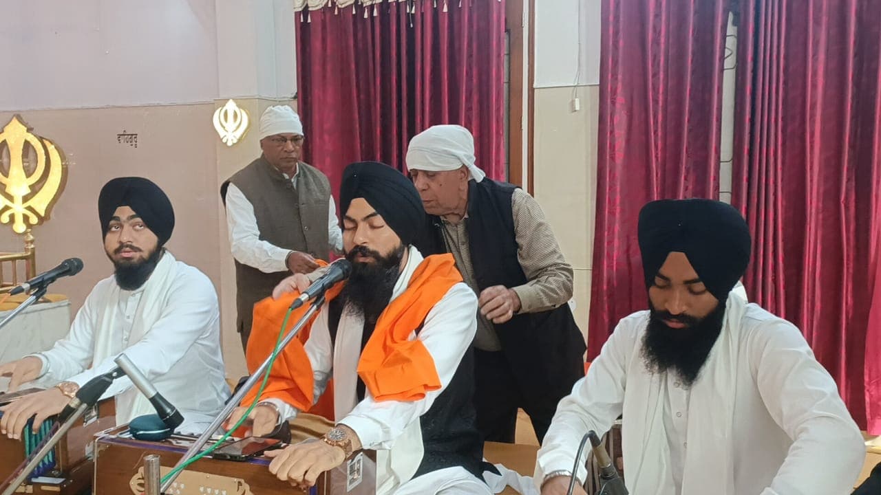 Jharkhand News: रांची में महान गुरमत समागम का आयोजन, गुरुद्वारा में सजा विशेष दीवान