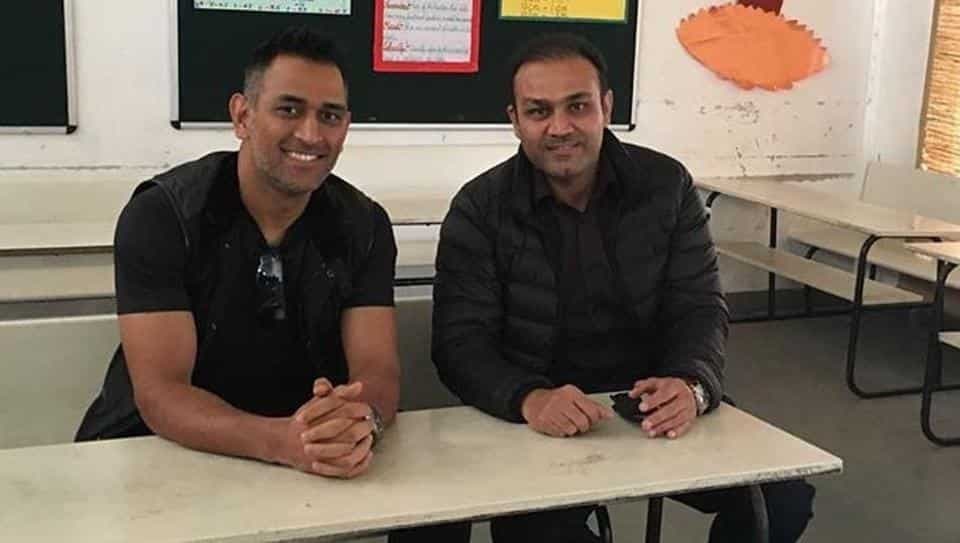 Happy Birthday MS Dhoni : 'धौनी ने आकाश से लेकर पृथ्वी को किया खुश', सहवाग का माही को अनोखा बर्थडे विश