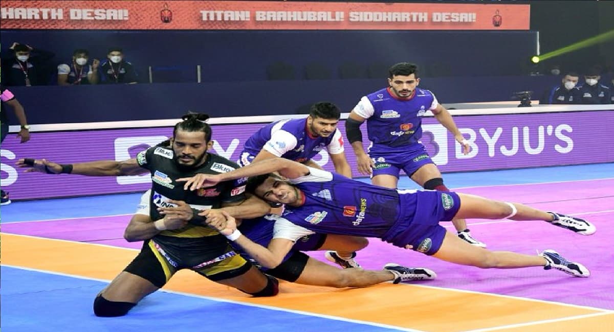 Pro Kabaddi League: तेलुगु टाइटंस की लगातार तीसरी हार, हरियाणा स्टीलर्स ने 39-37 से हराया