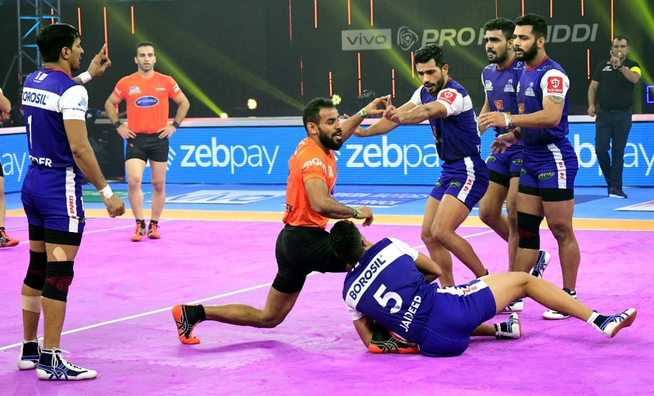 Pro Kabaddi League: हरियाणा स्टीलर्स और यू मुंबा का मुकाबला ड्रॉ पर खत्म, दोनों को बराबर प्वाइंट