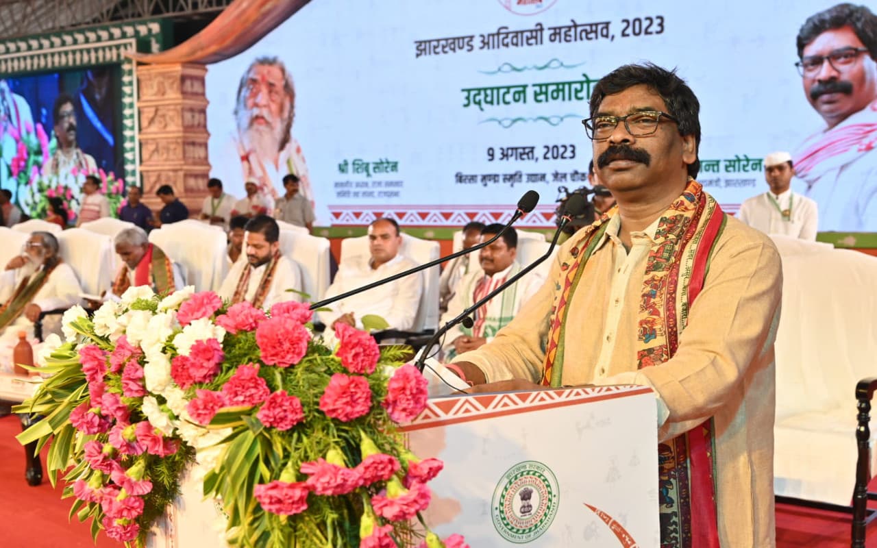 आदिवासियों के योगदान-संघर्ष को नहीं मिली जगह, झारखंड आदिवासी महोत्सव में हेमंत सोरेन के भाषण की 10 बड़ी बातें
