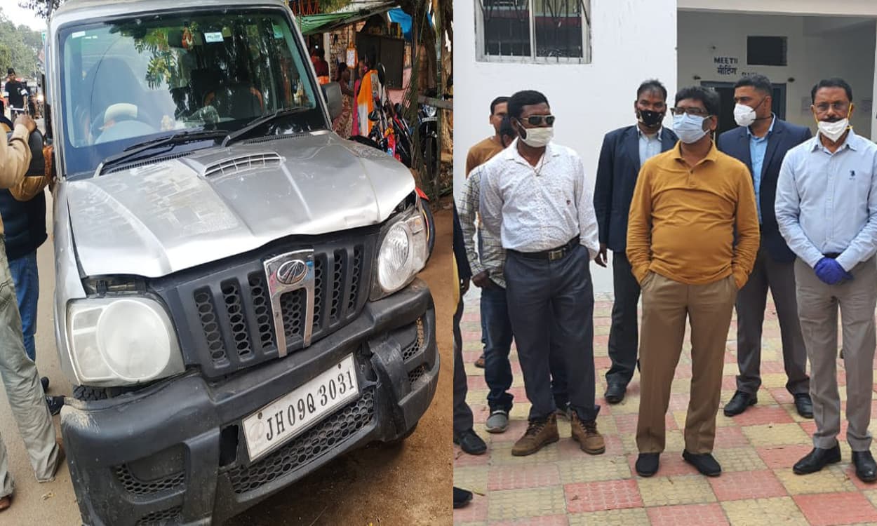 सीएम हेमंत सोरेन बाल-बाल बचे, गुमला में काफिले की गाड़ियों के बीच अचानक घुस आयी दूसरी गाड़ी