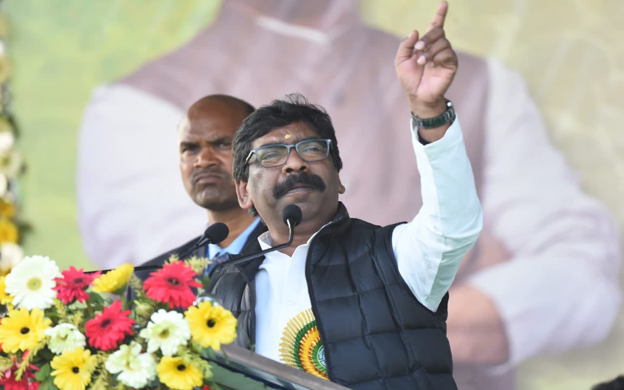 CM हेमंत का BJP पर हमला, कहा- विपक्ष हमें भ्रष्टाचारी कहता है, लेकिन भेड़ियों का झुंड हमें दबा नहीं सकता