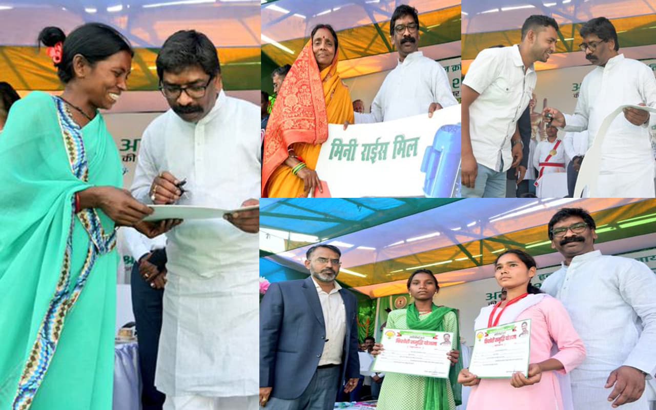 झारखंड : सिदो- कान्हू की धरती से सीएम हेमंत ने कई विकास योजनाओं की दी सौगात, कहा- सरकार पहुंच रही आपके द्वार