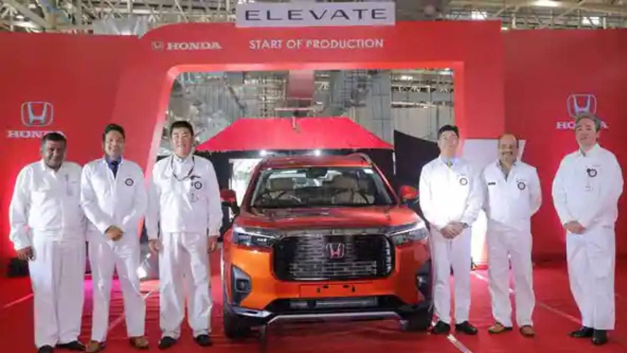 होंडा एलिवेट का प्रोडक्शन राजस्थान के तापुकारा में शुरू, सितंबर में हो सकती है लॉन्च