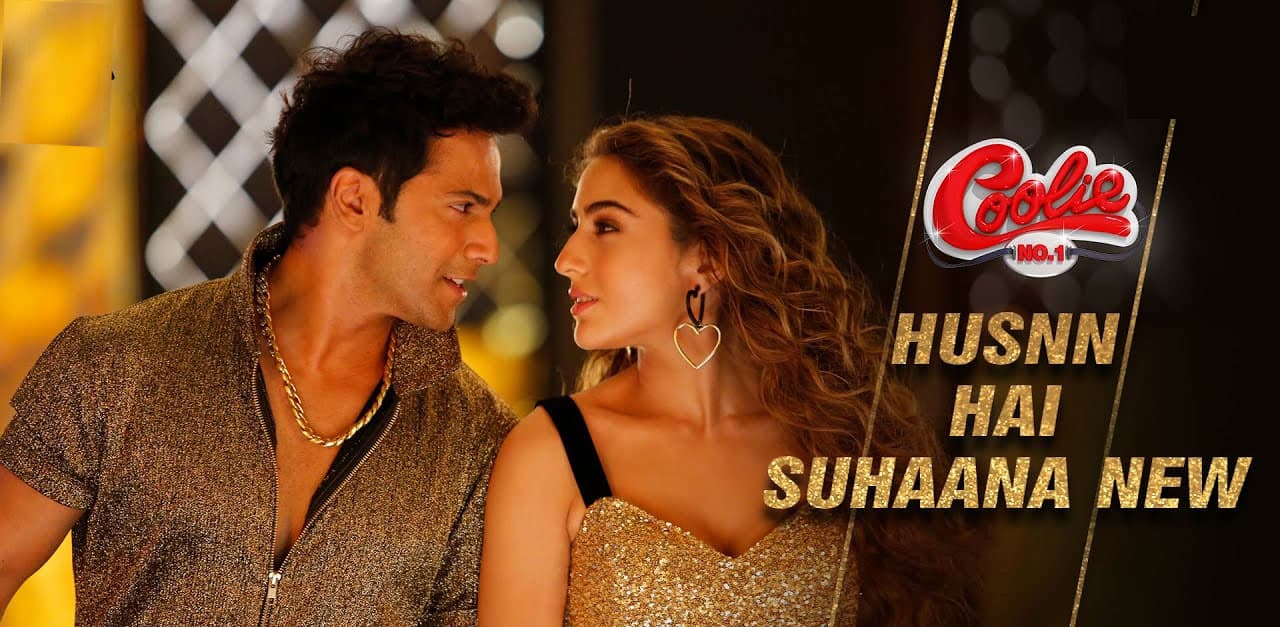 Husnn Hai Suhaana Song: 90s के गीत के  रि-क्रिएटेड वर्जन पर जमकर थिरके वरुण और सारा, सोशल मीडिया पर लोग बोले अरे गोविंदा तो . . .