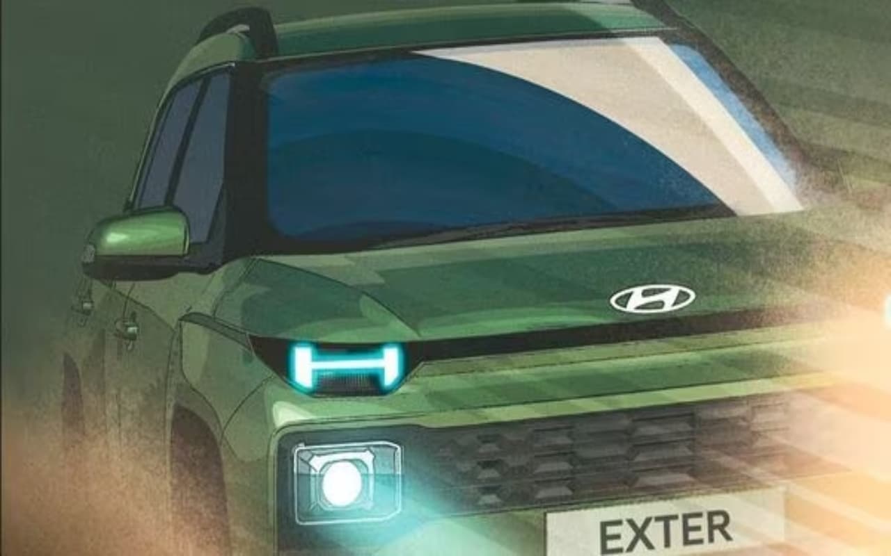 Hyundai Exter Design: टाटा पंच को टक्कर देने आ रही माइक्रो SUV की सामने आयी पहली झलक Hyundai Exter Design: टाटा पंच को टक्कर देने आ रही माइक्रो SUV की सामने आयी पहली झलक