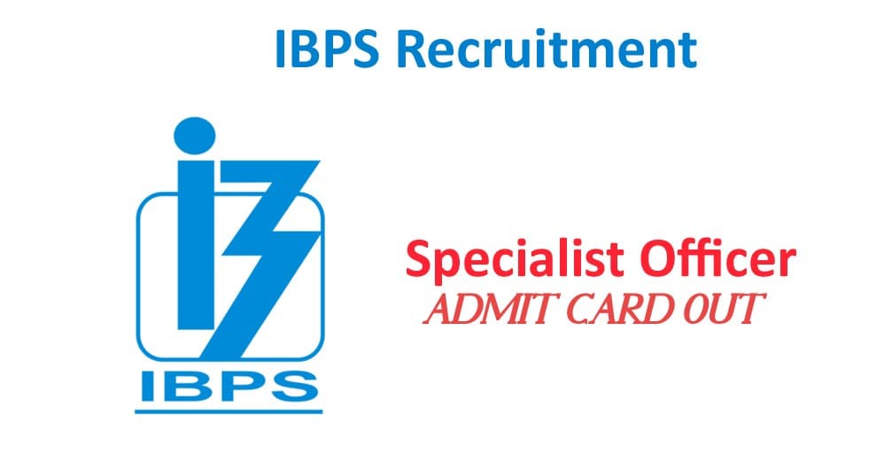 Sarkari Naukri 2021, IBPS SO Admit Card 2020: आईबीपीएस ने स्पेशलिस्ट ऑफिसर मेन्स परीक्षा का एडमिट कार्ड किया जारी, ऐसे डाउनलोड कर सकते हैं प्रवेश पत्र