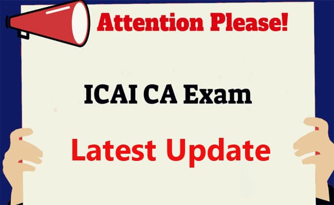 CA Exams 2021: चार्टर्ड अकाउंटेंट एग्जाम्स का मामला मंगलवार तक के लिए टला, क्या निर्धारित समय पर होगी परीक्षा