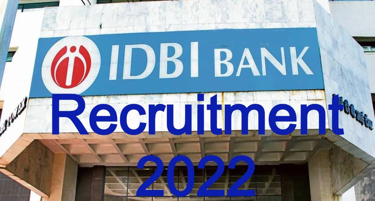 IDBI Bank Recruitment 2022: 1544 पदों के लिए आवेदन कल तक, idbibank.in पर ऐसे करें अप्लाई, डिटेल जानें