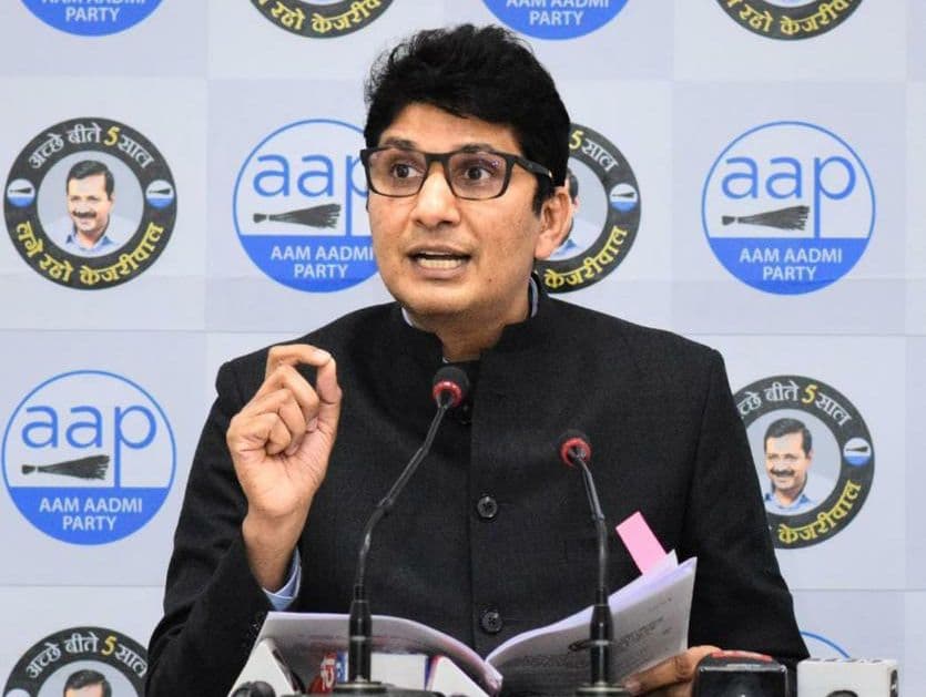 दक्षिणी एमसीडी में सड़क किनारे दुकान-फूड कोर्ट का लाइसेंस देना भाजपा का भ्रष्टाचार का स्कीम : AAP