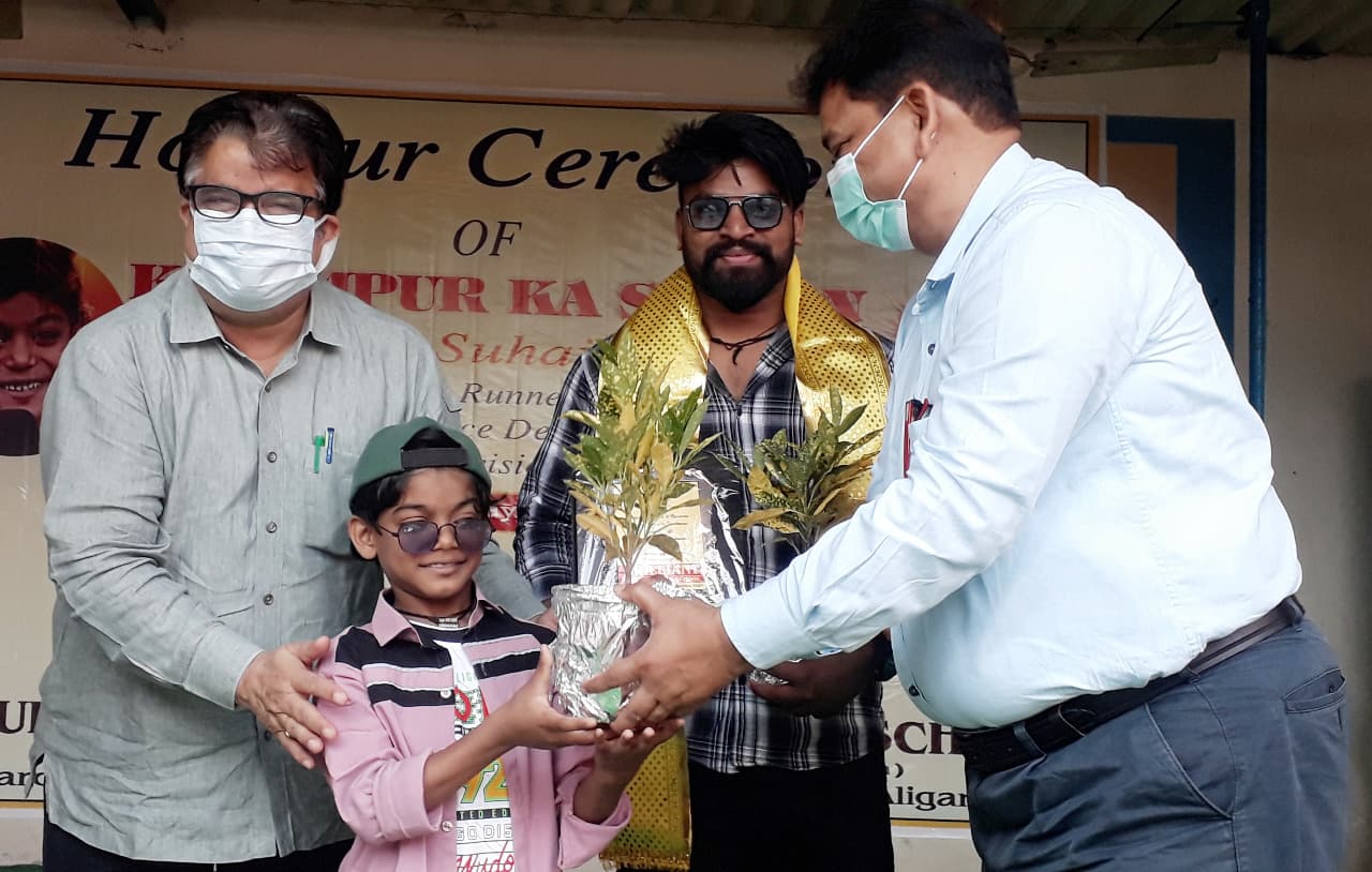 Aligarh News: 'डांस दीवाने 3' के रनर-अप सोहेल खान का अलीगढ़ में हुआ सम्मान