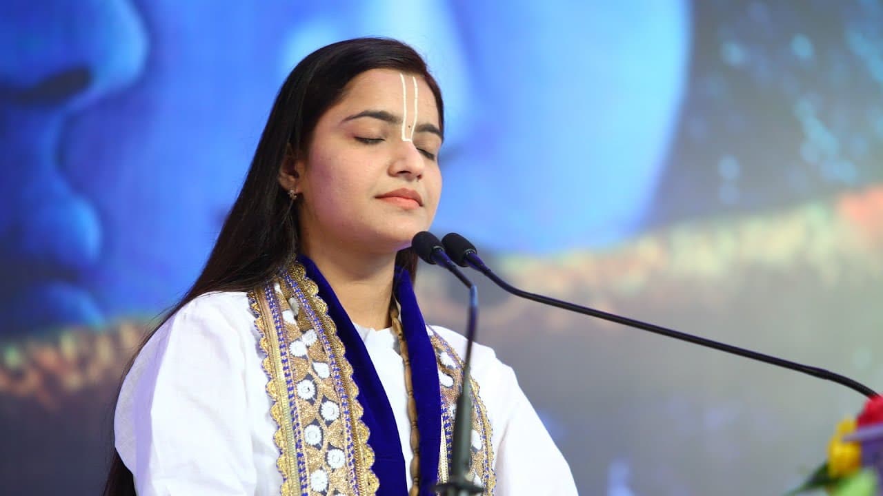 Aligarh News: अंतर्राष्ट्रीय कथा वाचक कृष्ण प्रिया की गौ भागवत कथा कल से, अलीगढ़ में तैयारी जोरों पर