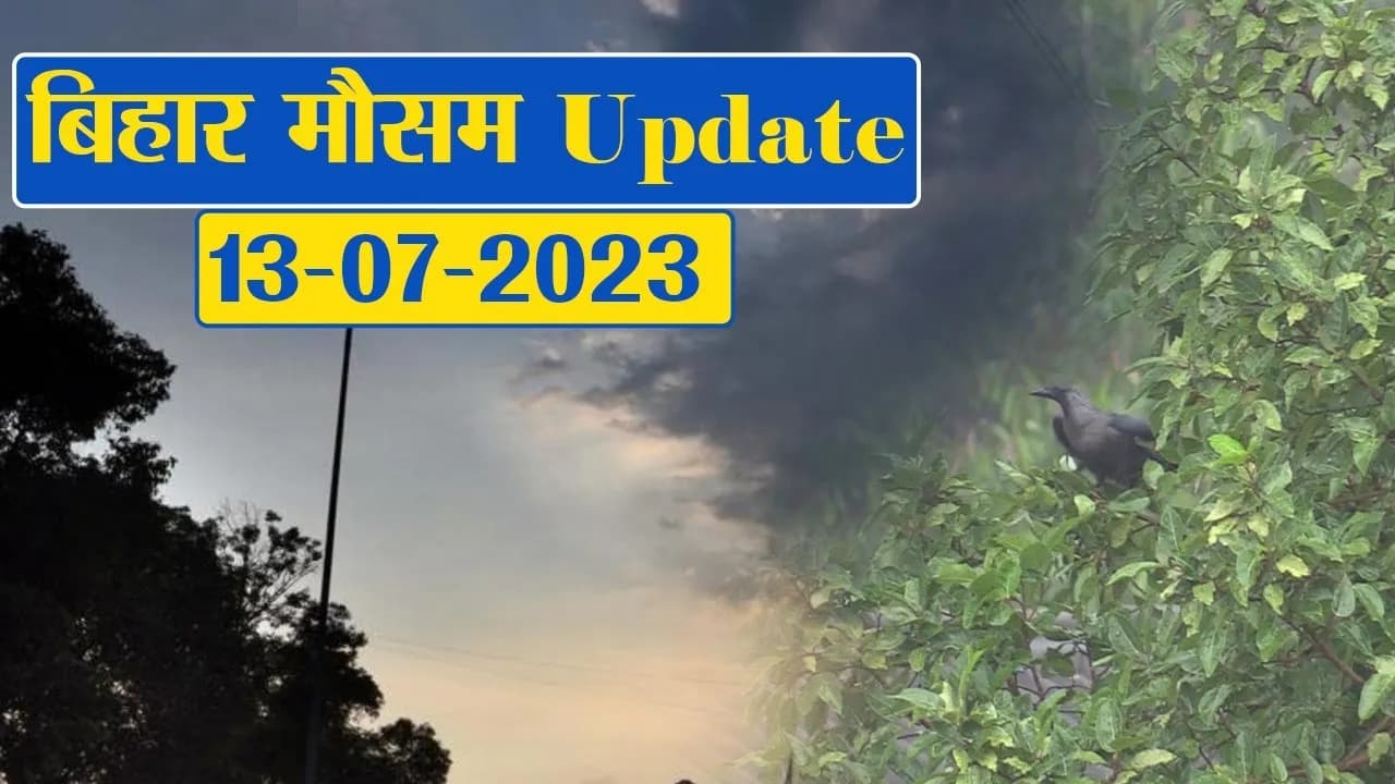 बिहार के कई जिलों में भारी बारिश और वज्रपात की मौसम विभाग ने दी चेतावनी, फटाफट देखें अपने जिले का हाल
