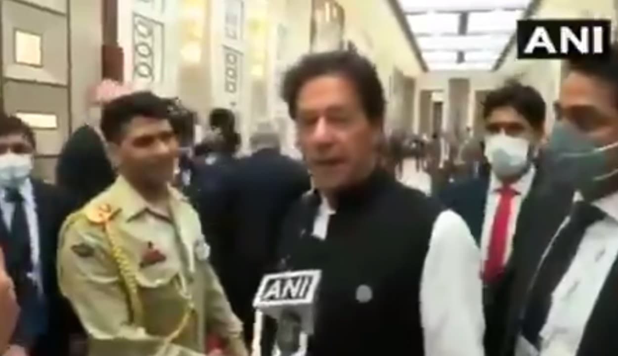 तालिबान पर पूछे गए सवाल को टाल गए इमरान खान, भारत के साथ दोस्ती में दरार के लिए RSS को ठहराया जिम्मेदार