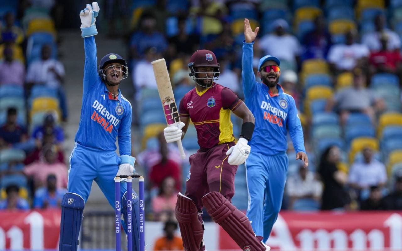 IND vs WI: कुलदीप यादव और रवींद्र जडेजा की फिरकी में उलझा वेस्टइंडीज, भारत पांच विकेट से जीता