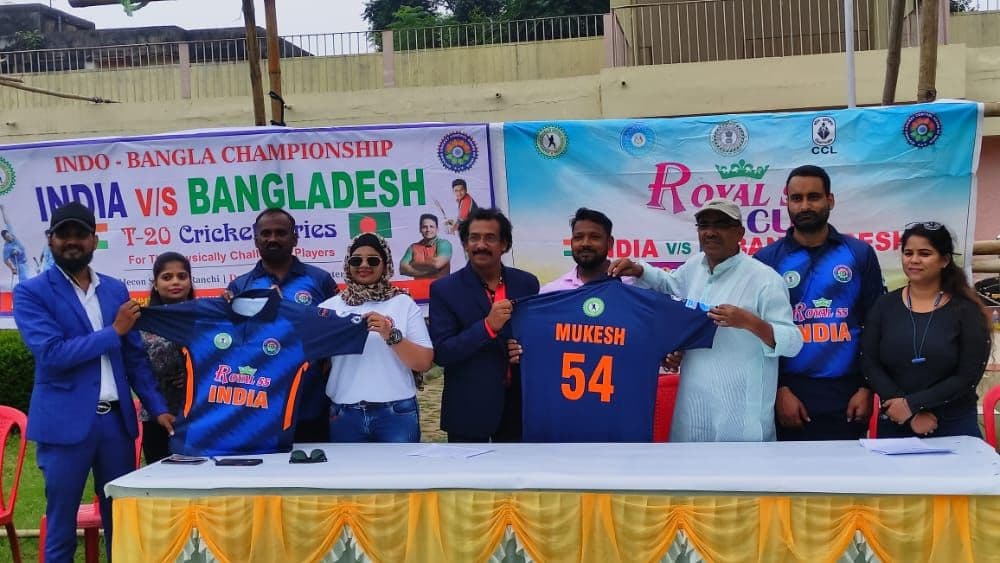 भारत और बांग्लादेश दिव्यांगजन T-20 सीरीज 27 सितंबर से, मेकॉन स्टेडियम में खेले जायेंगे तीनों मैच