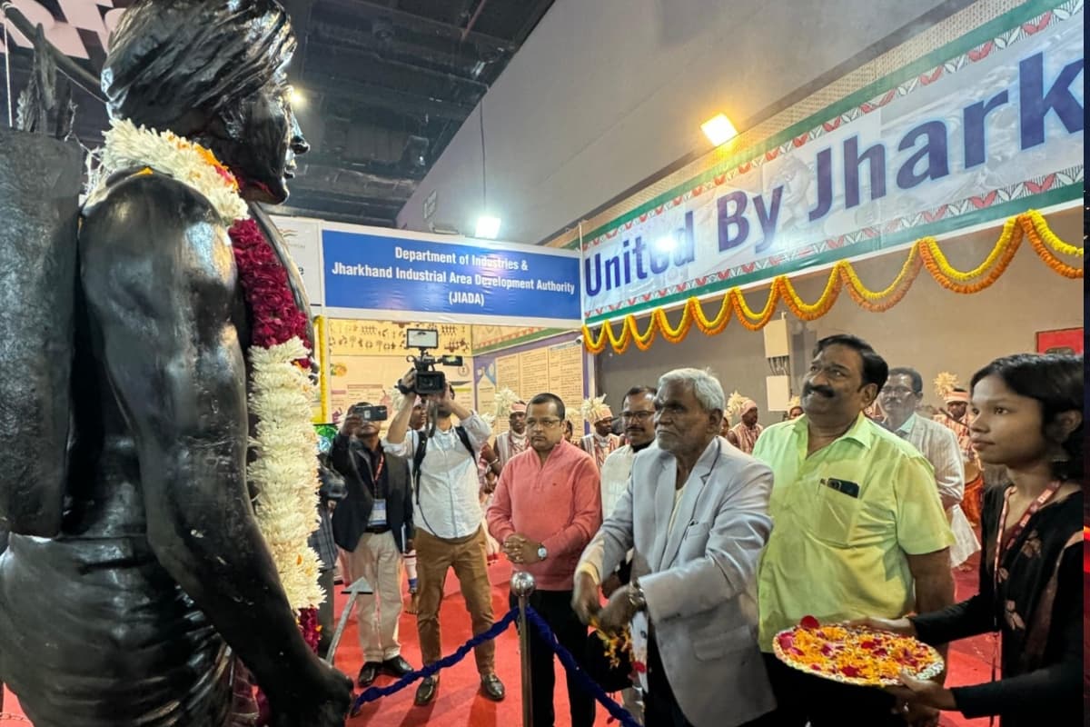 PHOTOS: भारतीय अंतरराष्ट्रीय व्यापार मेले का दिल्ली में आगाज, झारखंड पवेलियन का उद्घाटन, देखें शानदार तस्वीरें