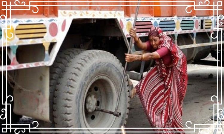 Wonder Woman: मिलिए देश की पहली महिला ट्रक मेकैनिक से, मिनटों में ठीक कर देती हैं भारी भरकम टायर