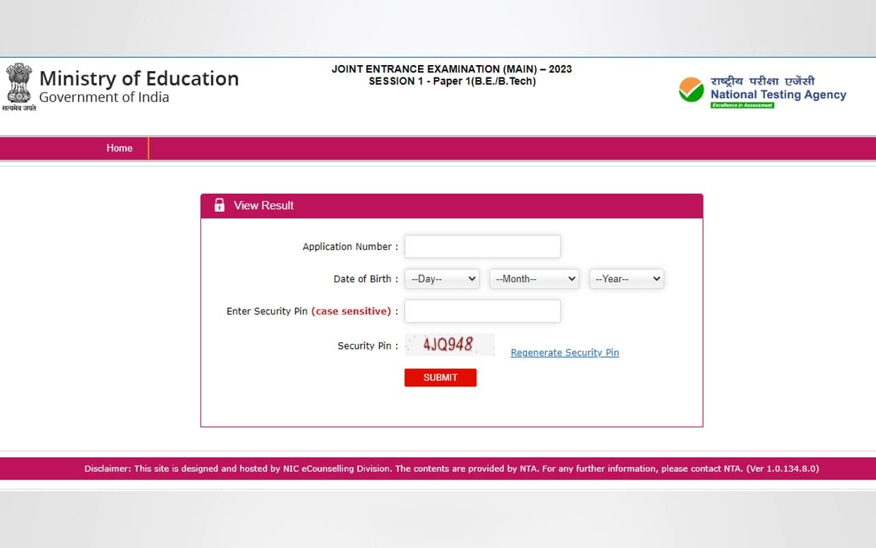 JEE Main 2023 Result सत्र 1 में 20 कैंडिडेट्स को मिले 100 पर्सेंटाइल, डायरेक्ट लिंक समेत महत्वपूर्ण डिटेल्स